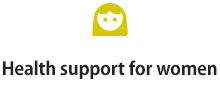 Health support for women
